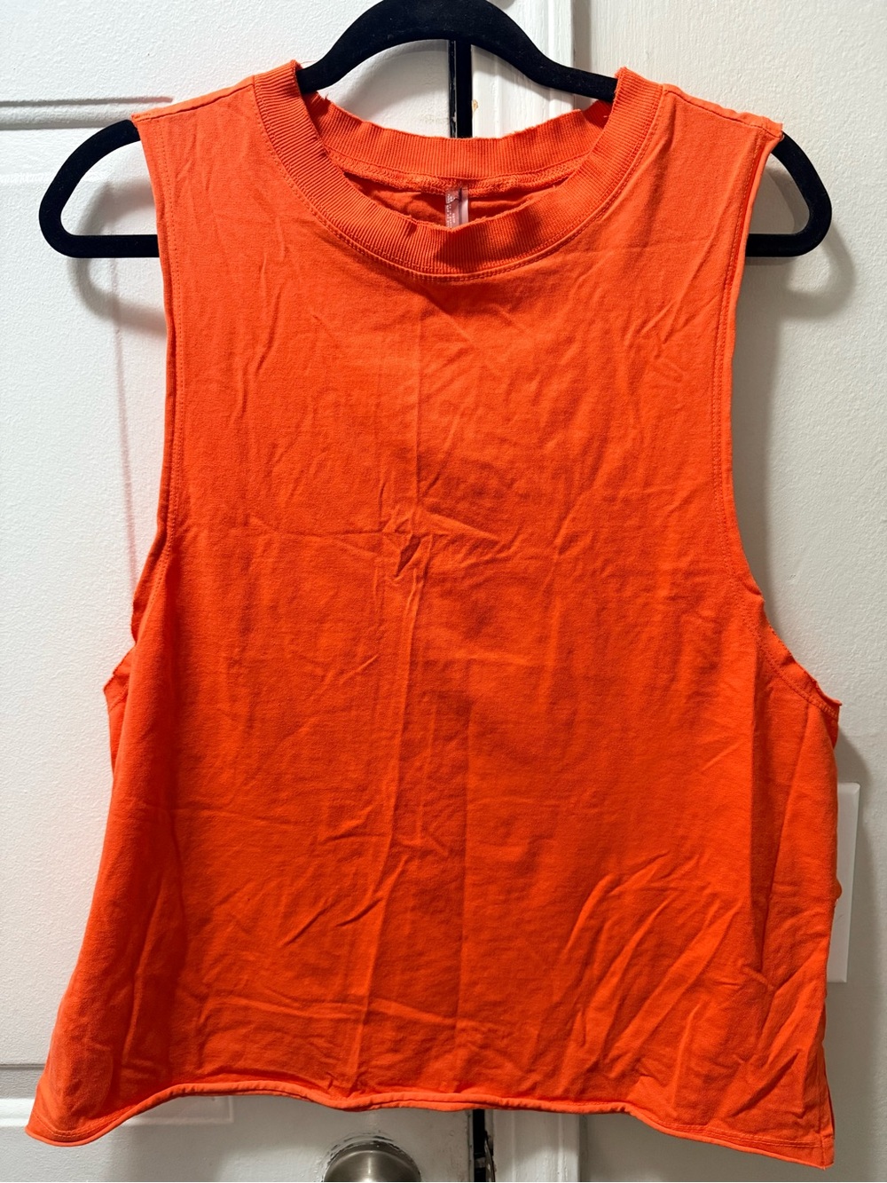 Free people FP Movement Women's Sleeveless Tank Top - Bright Orange. Size XS